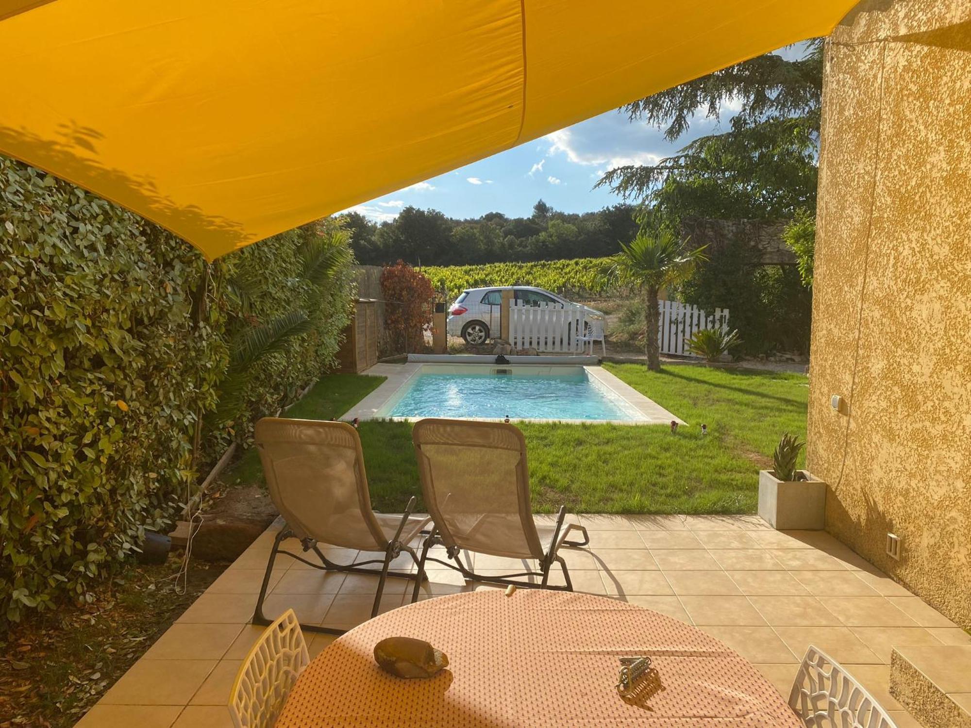 Willa Maison Avec Piscine Donnant Sur Les Vignes, Proche D'Uzes Valliguieres Zewnętrze zdjęcie